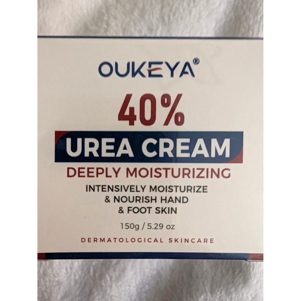 OUKEYA 40% Urea Cream Foot Hand Moisturizer 5.29oz Intensive Skincare